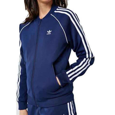 adidas jacke blau schwarz|Blaue Sweatjacken .